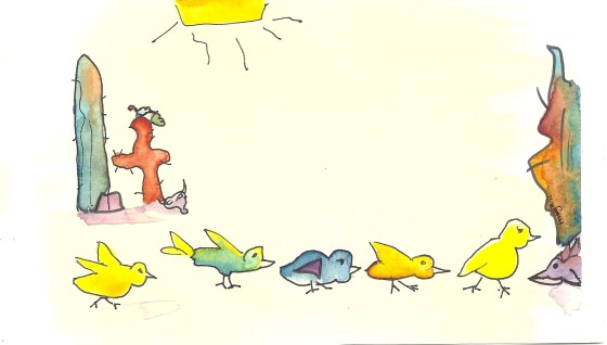 line drawing 6 col signa 1